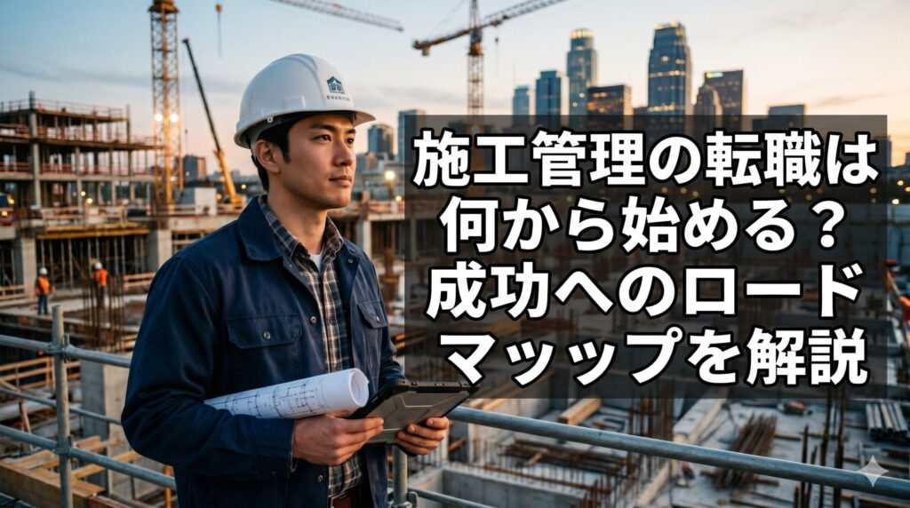 施工管理の転職は何から始める？