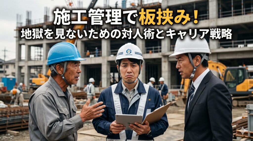 施工管理で板挟み